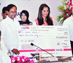 After Rs 1-cr grant, Sania is now T-brand ambassador