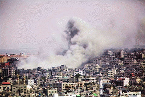 Israeli jets pound targets in Gaza as hostilities escalate