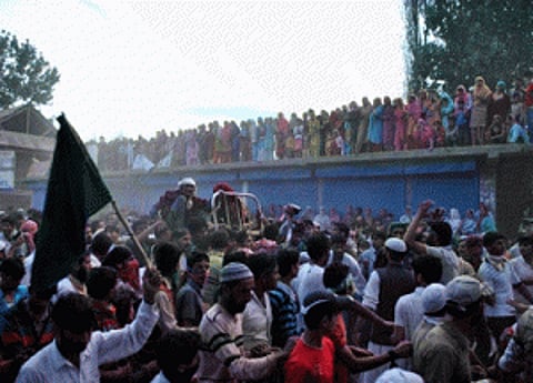 Several parts of Kashmir witness protests on Eid-ul-Fitr