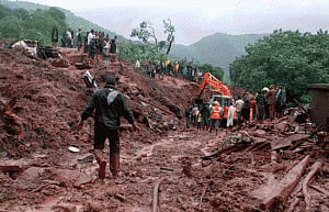 landslide toll climbs to 75, 100 more people feared buried