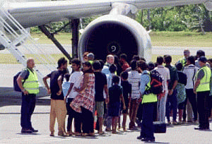 Australia sends 157 Tamil Sri lankans to Nauru