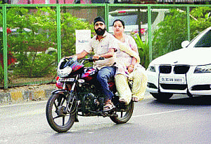 Jung gives a heads up on helmets Sikh women pillion riders now exempted