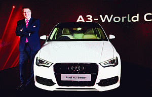 Audi launches compact luxury sedan A3 starting Rs22.95 lakh