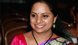 Case against TRS MP K Kavitha for remarks on Telangana, J&K