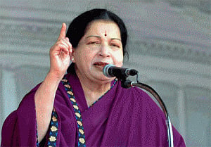Jayalalithaa greets people on the occasion of Krishna Jayanthi