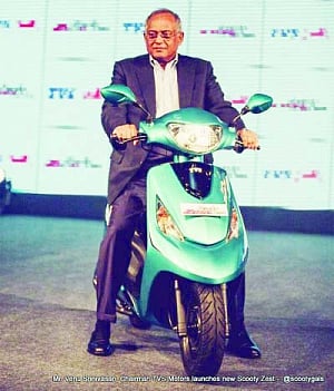TVS Motor launches Scooty Zest