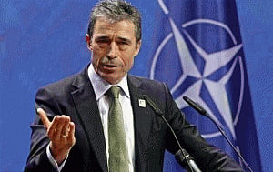 NATO chief urges Russia to halt 'illegal military actions'