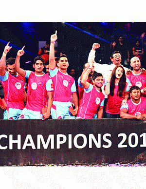 Jaipur are inaugural champions