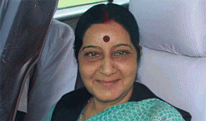 Sushma Swaraj to visit Bahrain on Saturday