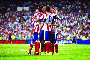 Atletico win Madrid derby
