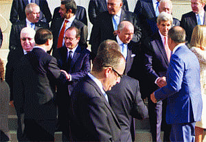 World leaders vow to support Iraq