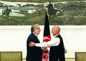 Prez Ghani signs unity deal