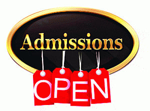 Admissions Open
