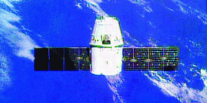 SpaceX cargo ship arrives at International Space Station
