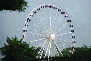 Delhi Eye gets a second spin from earlier spoke in ferris wheel