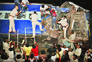 12 killed, 45 injured as two trains collide in UP