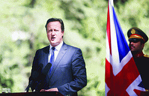 British PM first leader to visit new Afghan President Ghani