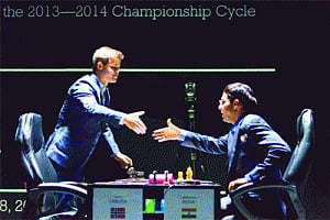 Anand settles for draw