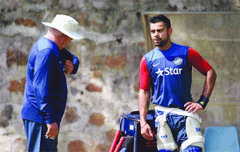 India look to hit back