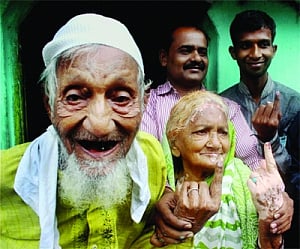BJP's double happiness from polls