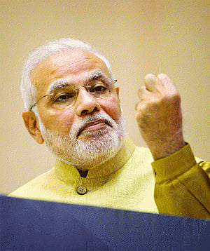 Take on invisible enemy, Modi exhorts forces