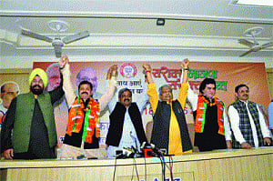 'Stifled' by AAP, 'betrayed' Dalit leader joins BJP