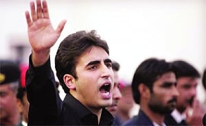 Bilawal heckled at Million March for 'Azad Kashmir'
