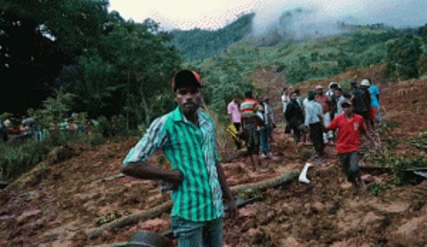 lanka landslide: India offers assistance to Colombo