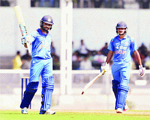 India A trounce lanka