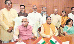 Haryana MlAs to donate first salary to J-K flood relief fund