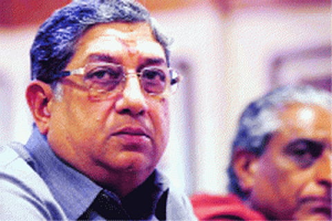 c Son-in-law casts a shadow on Srini's run for BCCI chief