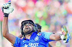 Rohit Sharma at Eden rules ODI with 264
