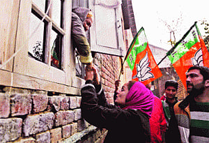 Mission 44+ on mind, BJP sounds poll bugle