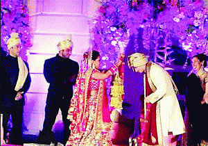 Royal wedding for destiny's child Arpita