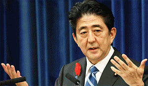 Abe's party takes lead in polls ahead of Japan election