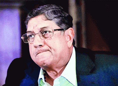 SC lobs conflict of interest googly at Srini