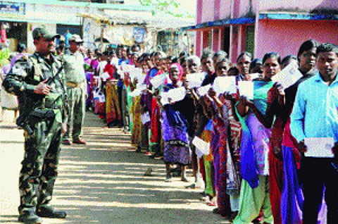 Voters defy terror