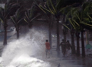 Typhoon tears down homes in disaster-weary Philippines