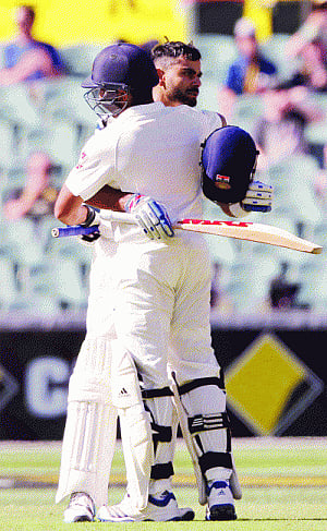 Kohli inspires fight vs Aus