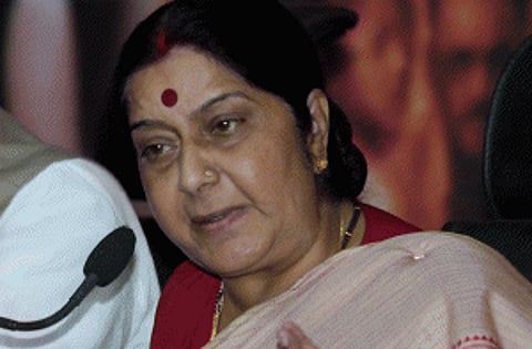 Swaraj in South Korea; holds talks with Trade Minister