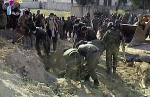 Mass grave with 70 bodies found in Syria