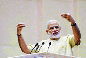 Modi for shift from 'climate change to climate justice'