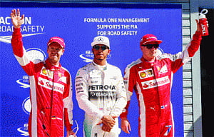 Hamilton's dominance in qualifying continues