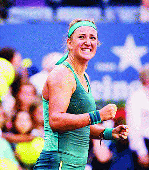 Azarenka survives Scare
