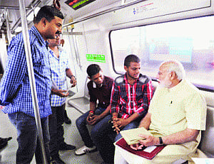 'New Metro link will give gati to pragati'
