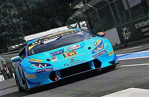 Armaan, Dilantha finish 3rd in lamborghini Super Trofeo Series
