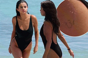 Selena Gomez gets 'Om' tattooed on thigh