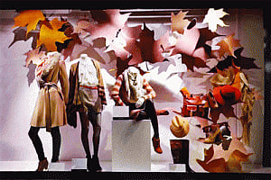 Be a visual merchandiser