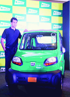 Bajaj Auto plans to export Qute quadricycle to 16 countries
