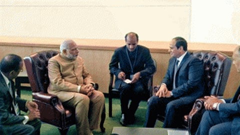 Modi, Sisi discuss counter terrorism, investment opportunities